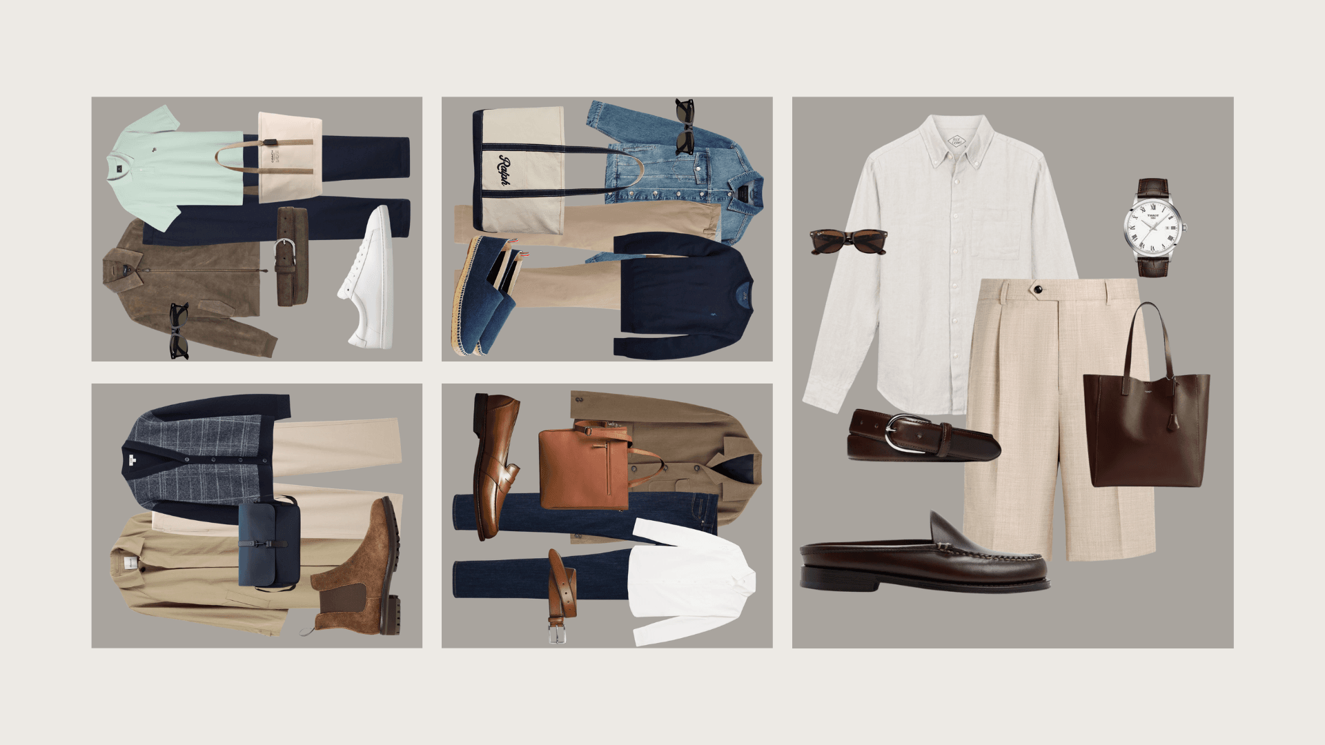 5 Smart-Casual Outfits for Men Spring 2025