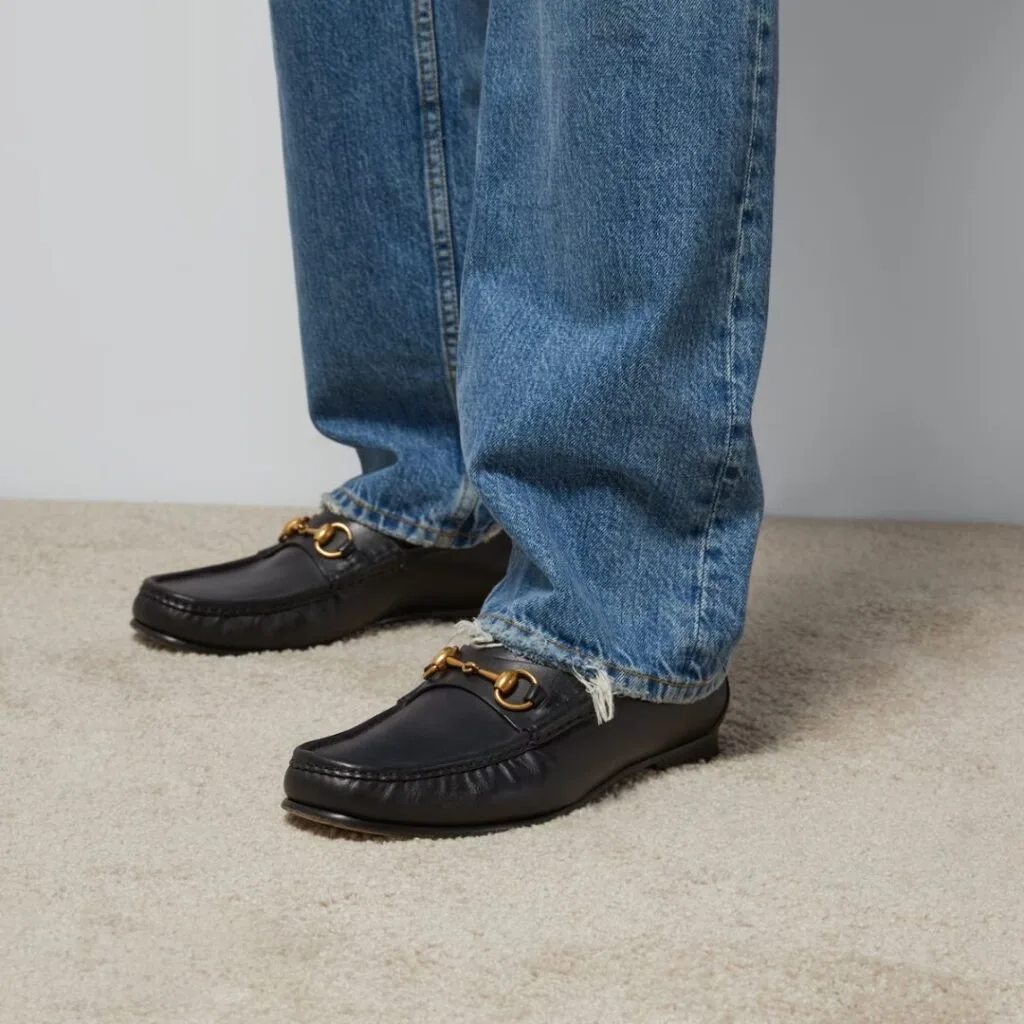 Gucci Horsebit Loafers – Iconic horsebit loafers, perfect for luxury events, designer streetwear, and high-fashion statements.