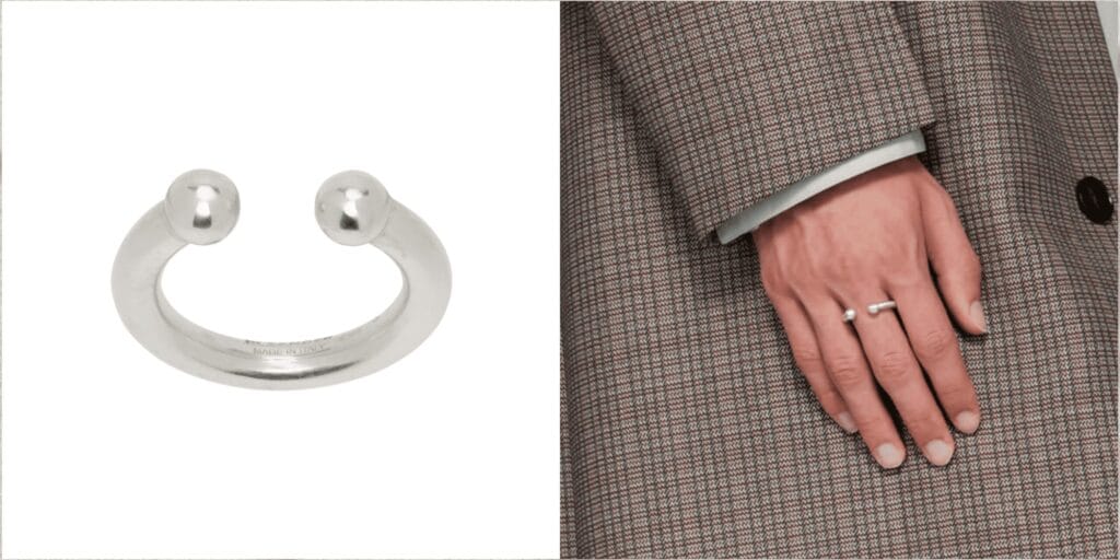 Flawless sterling silver band ring for men with a minimalist, high-shine finish.