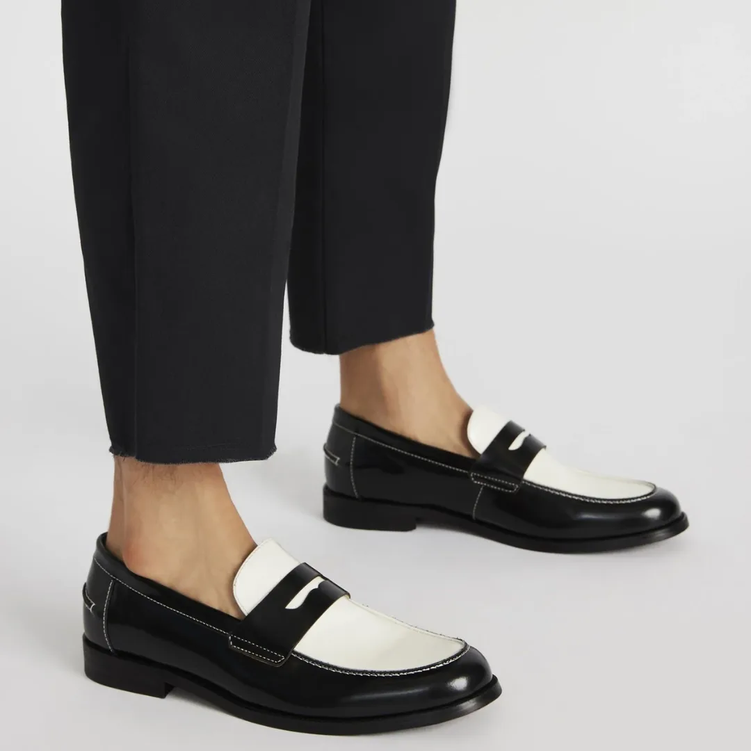 Steve Madden Men's Natan Penny Moc Toe Loafer