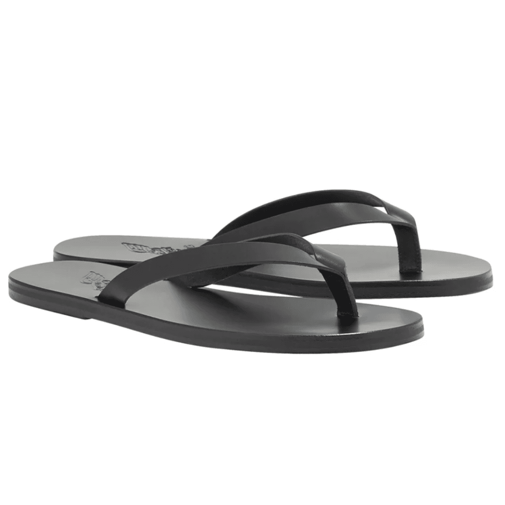 Ancient Greek Solos Mens Flip Flops
