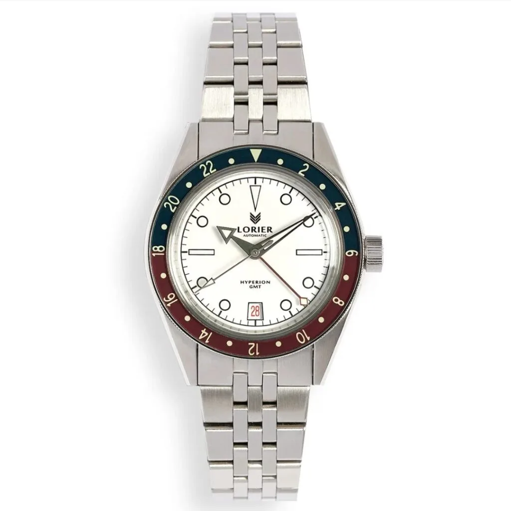 Lorier Hyperion SII SkyWard GMT best travel watch for men dual time zone