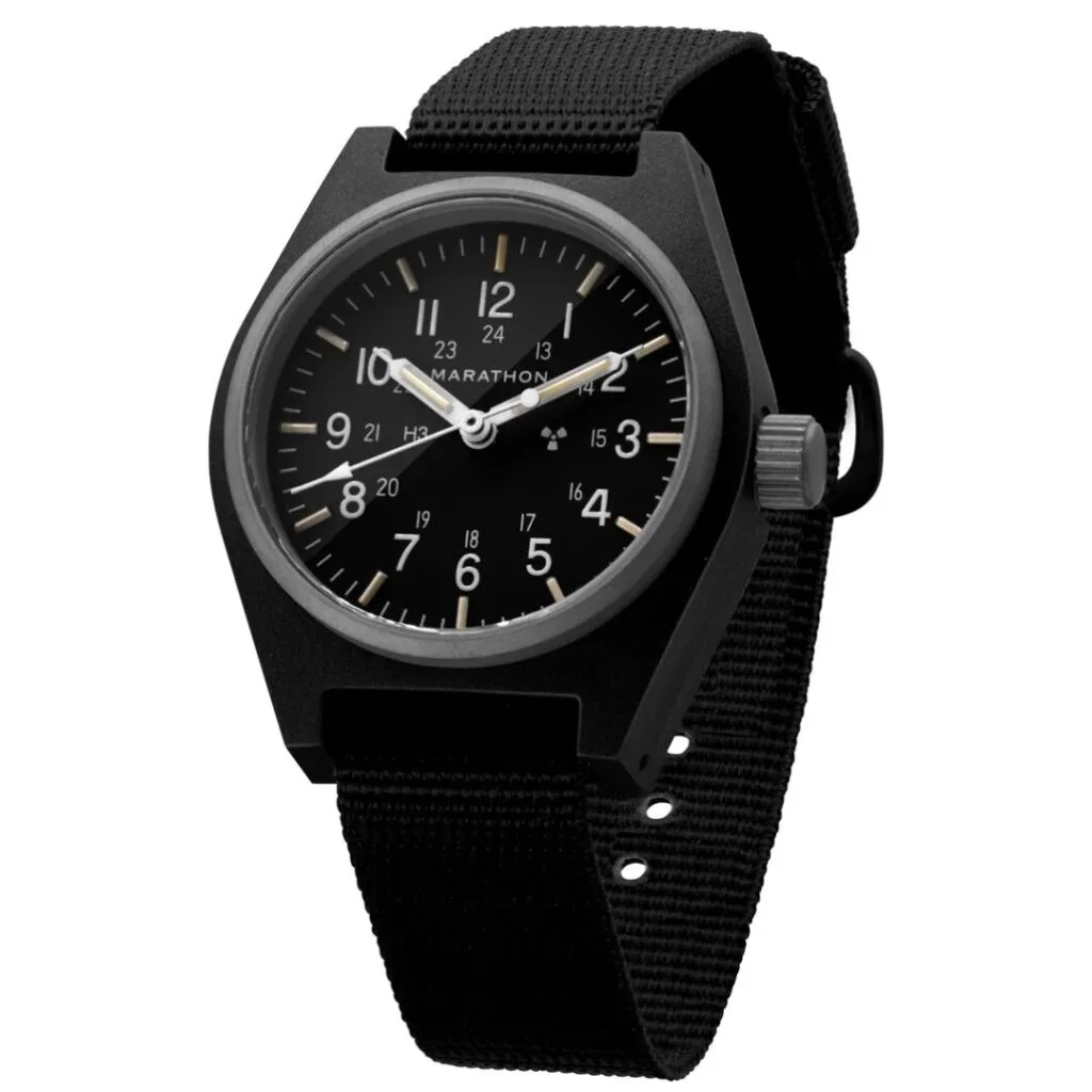 Marathon General Purpose Mechanical best military watch for men tritium illumination