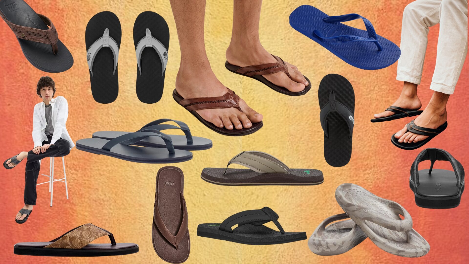 10 Best Flip Flops for Men That Are Actually Comfortable