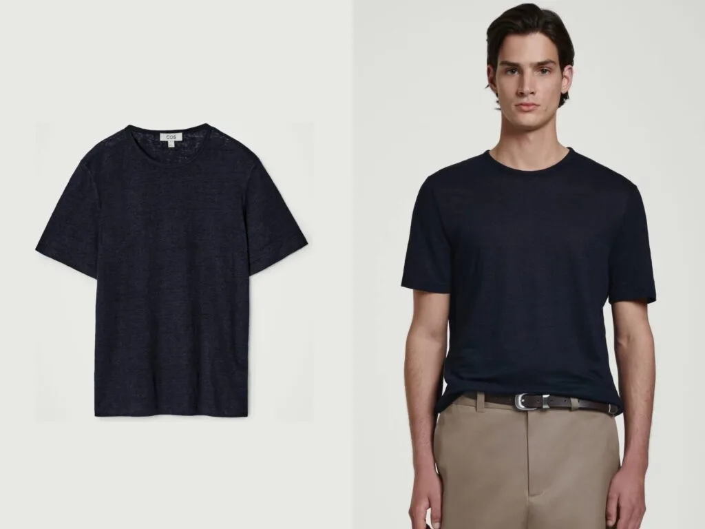 COS Linen T-Shirt