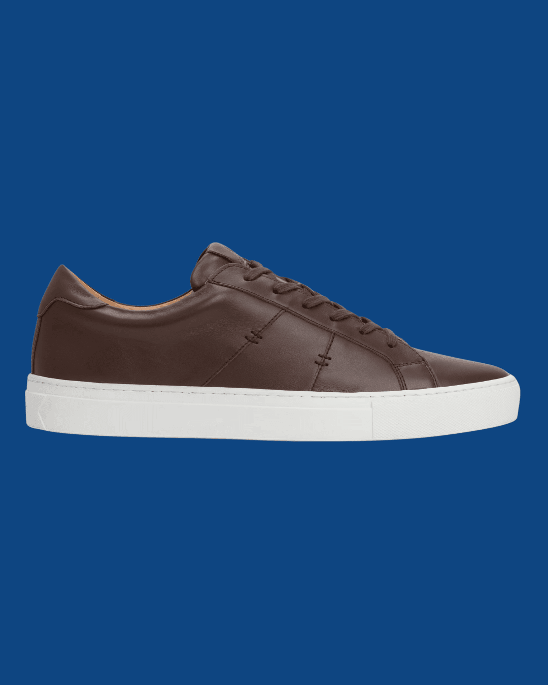 GREATS Men's Royale 2.0 Leather Sneakers in Brown
