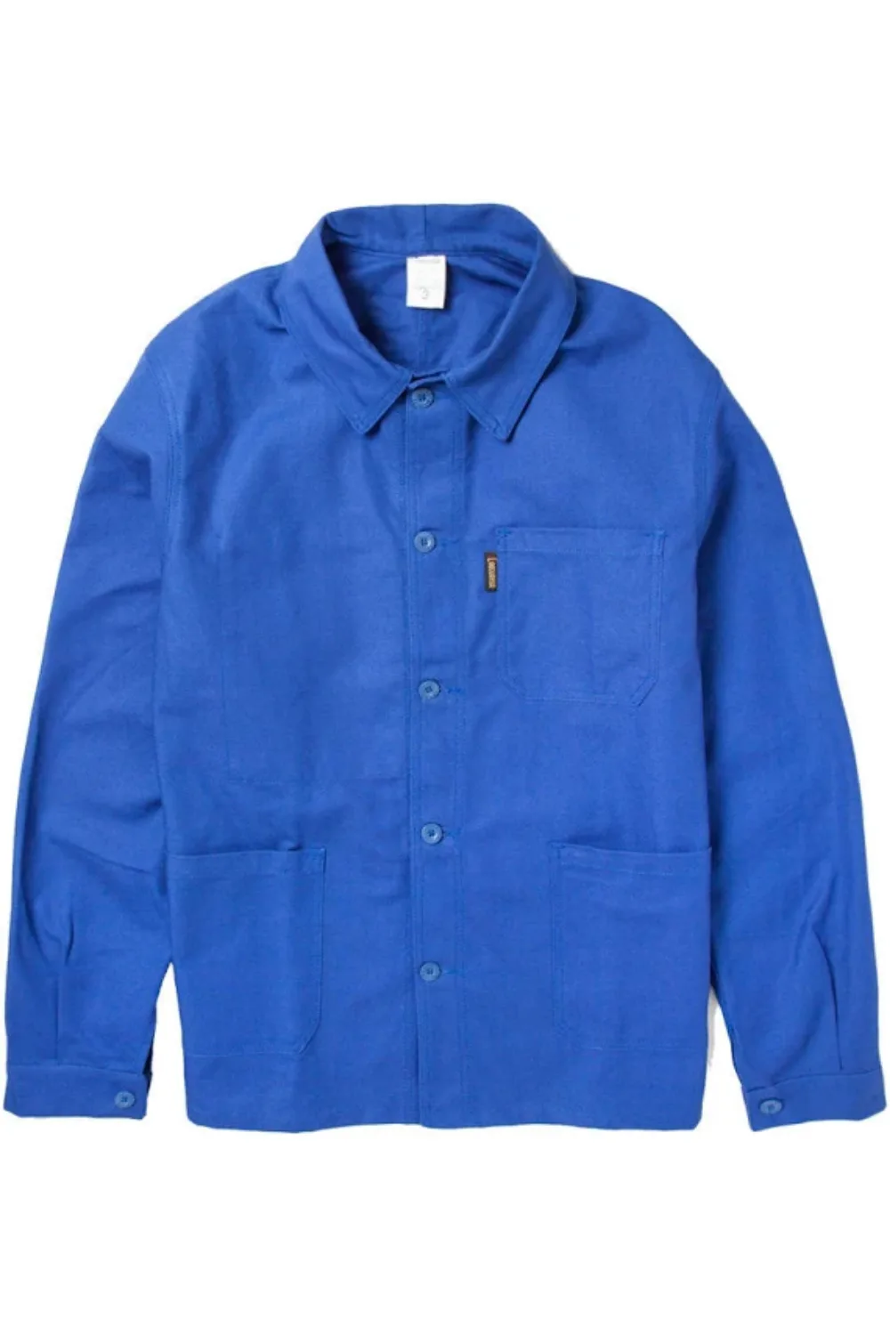 Le Laboureur Cotton Work Jacket in blue