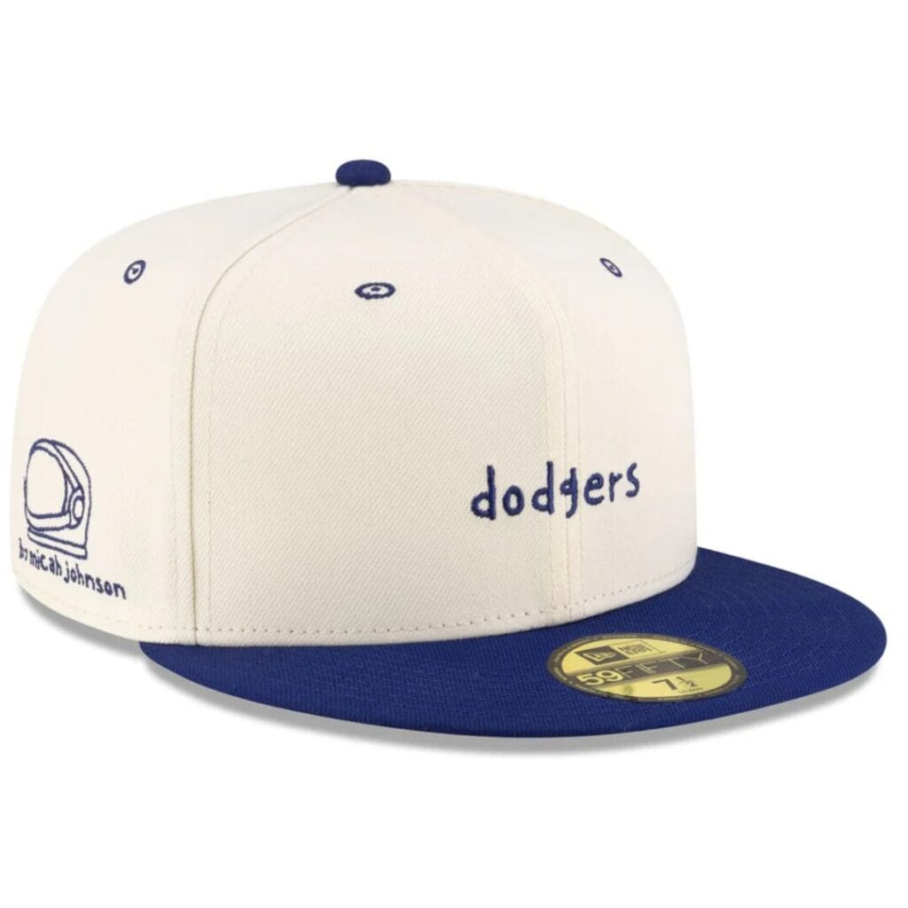 New Era Los Angeles Dodgers Micah Johnson Script 59FIFTY Fitted Hat