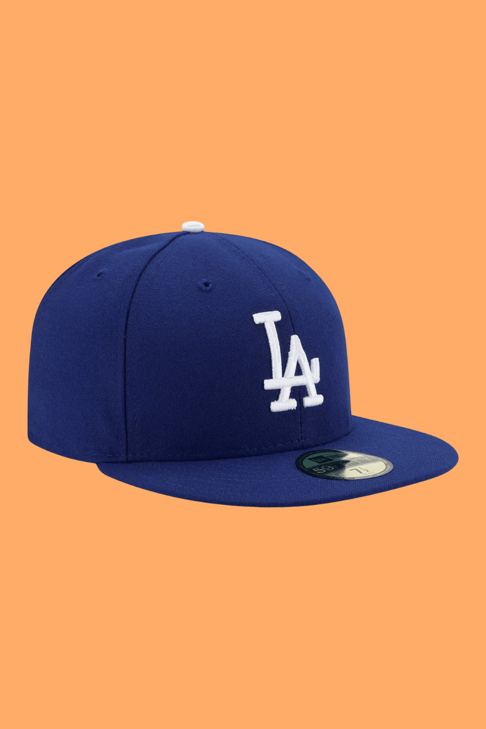New Era Men's Los Angeles Dodgers 59Fifty Alternate Royal Authentic Hat in Blue