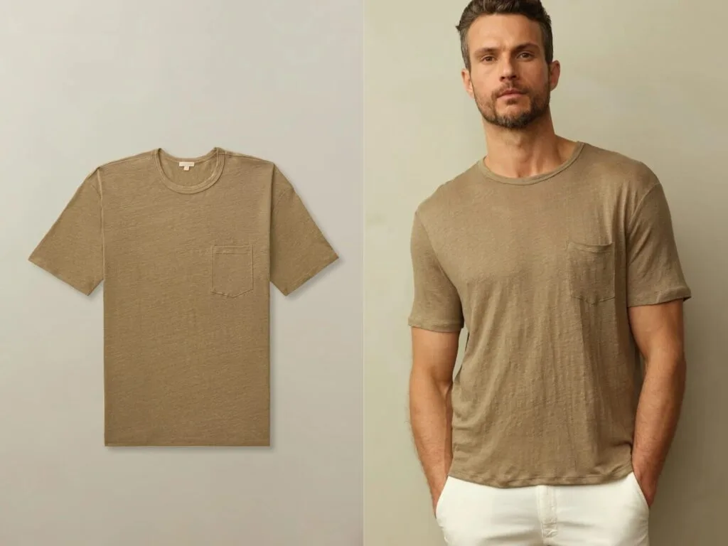 Road to Nowhere Jackson Linen Pocket Tee