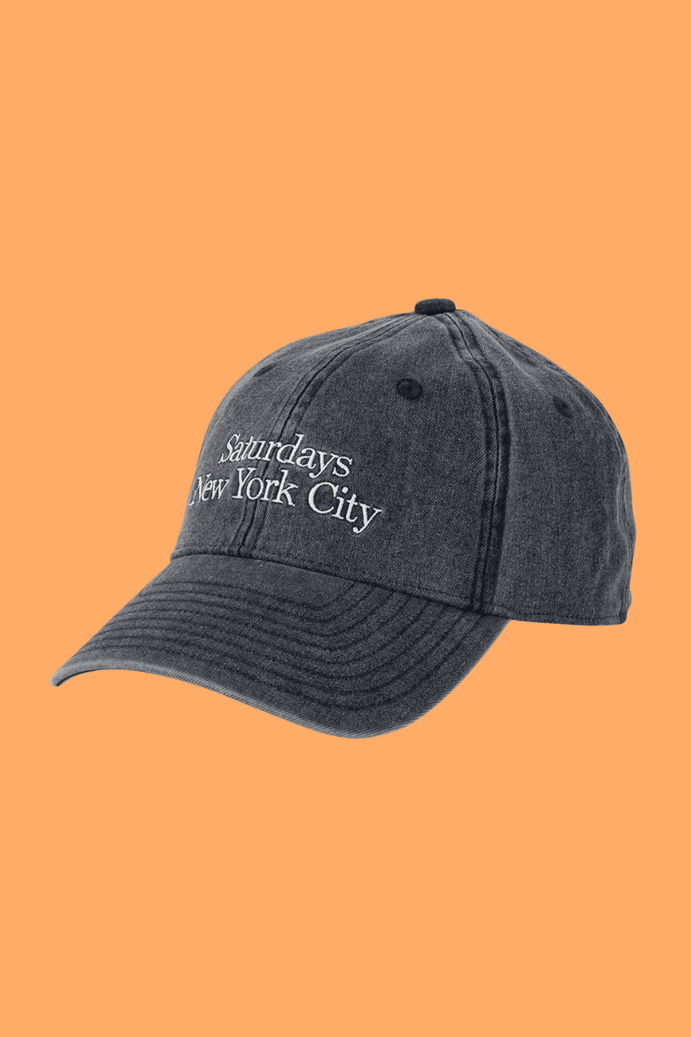 Saturdays NYC Saturdays Pigment Dyed Cap in Navy