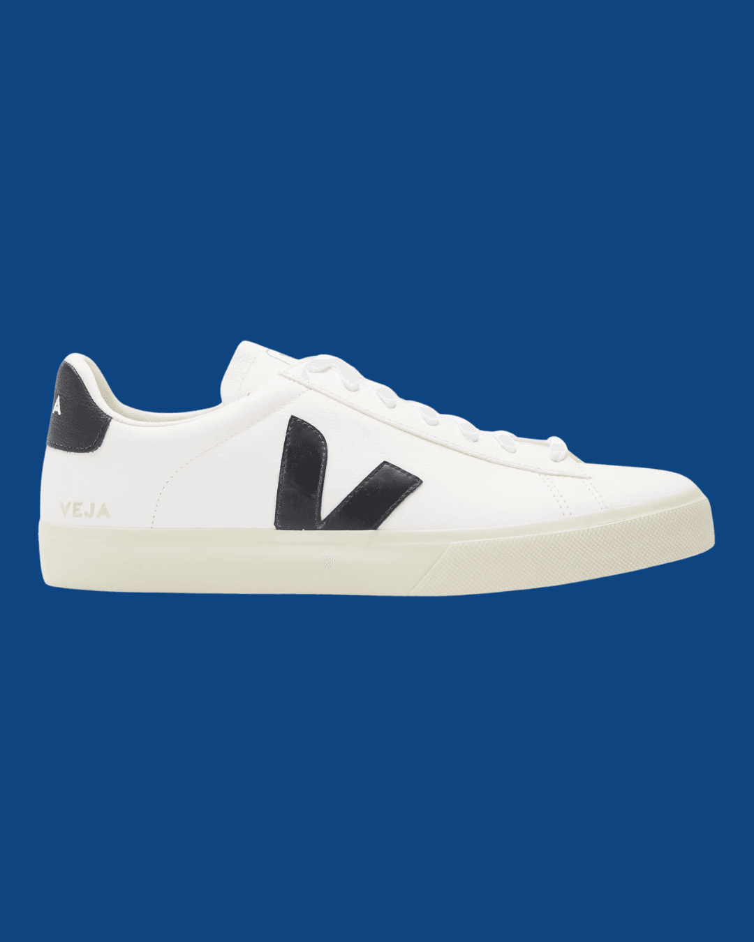 Veja Campo Bicolor Low-Top Sneakers in White and black