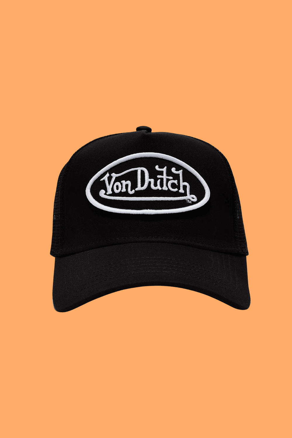 Von Dutch Classic Trucker Cap in Black
