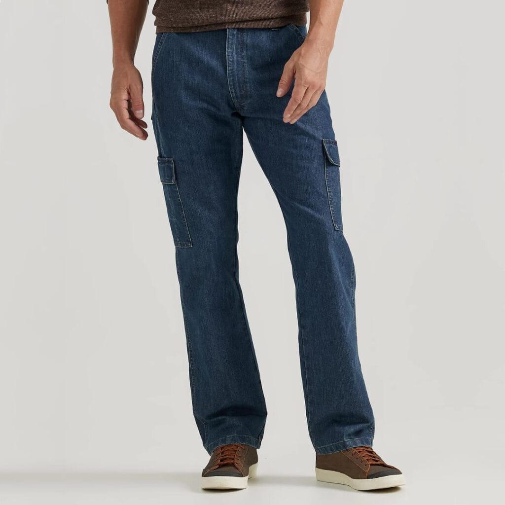 Wrangler Denim Loose Fit Cargo Jean