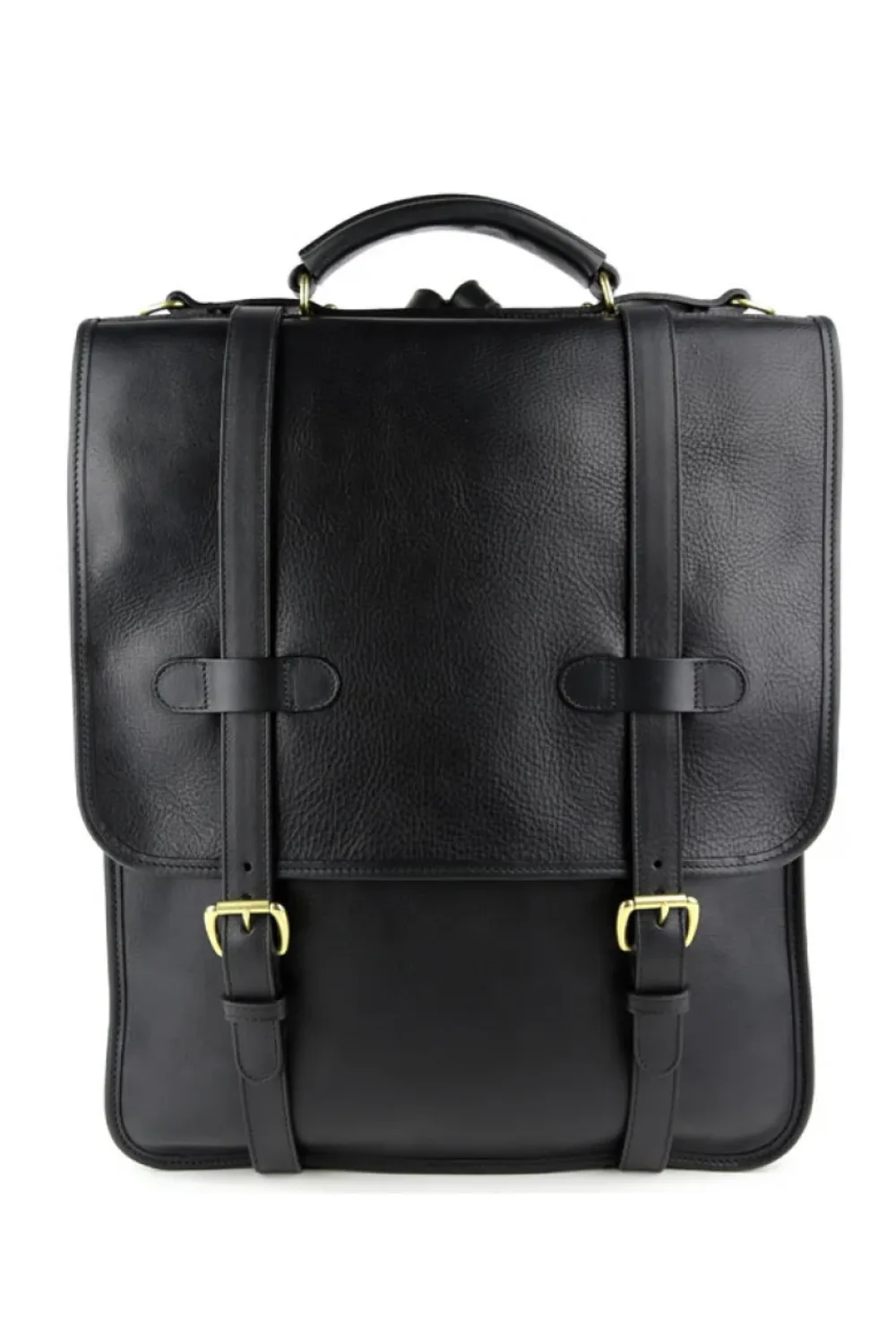 Frank Clegg English Backpack in Black