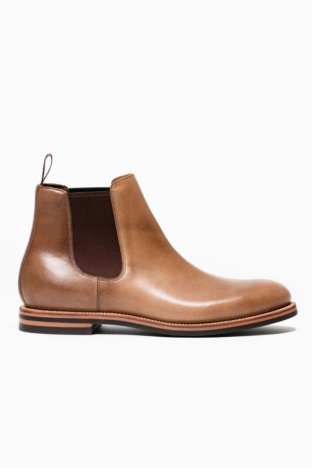 Grant Stone Chelsea Boot in Dune Chromexcel