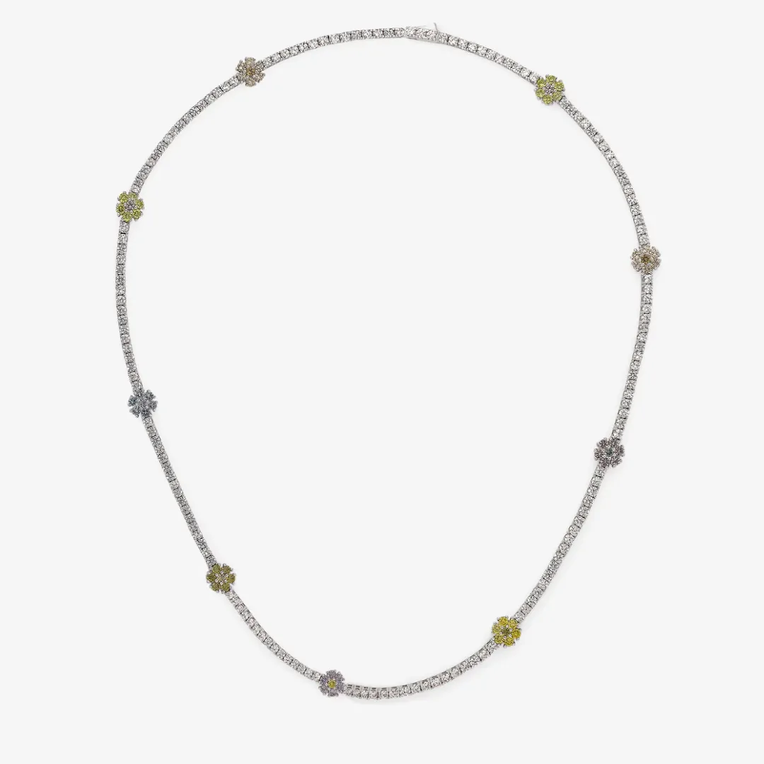 Hatton Labs Multicolour Bloom Tennis Chain