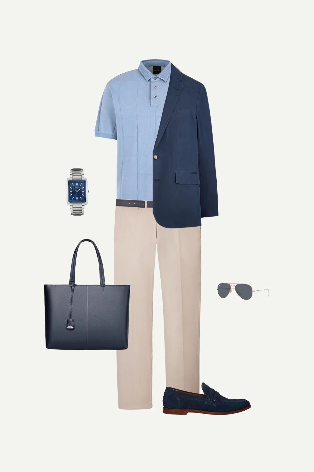 Stylish summer business casual outfit