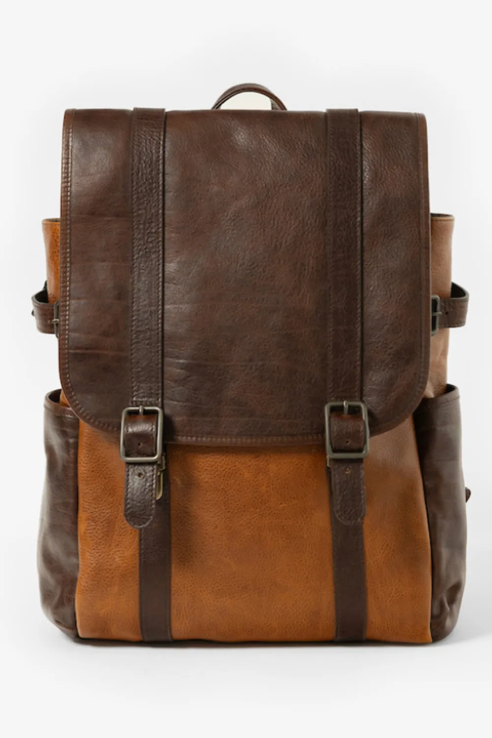 Moore & Giles Crews Backpack in Dark Brown