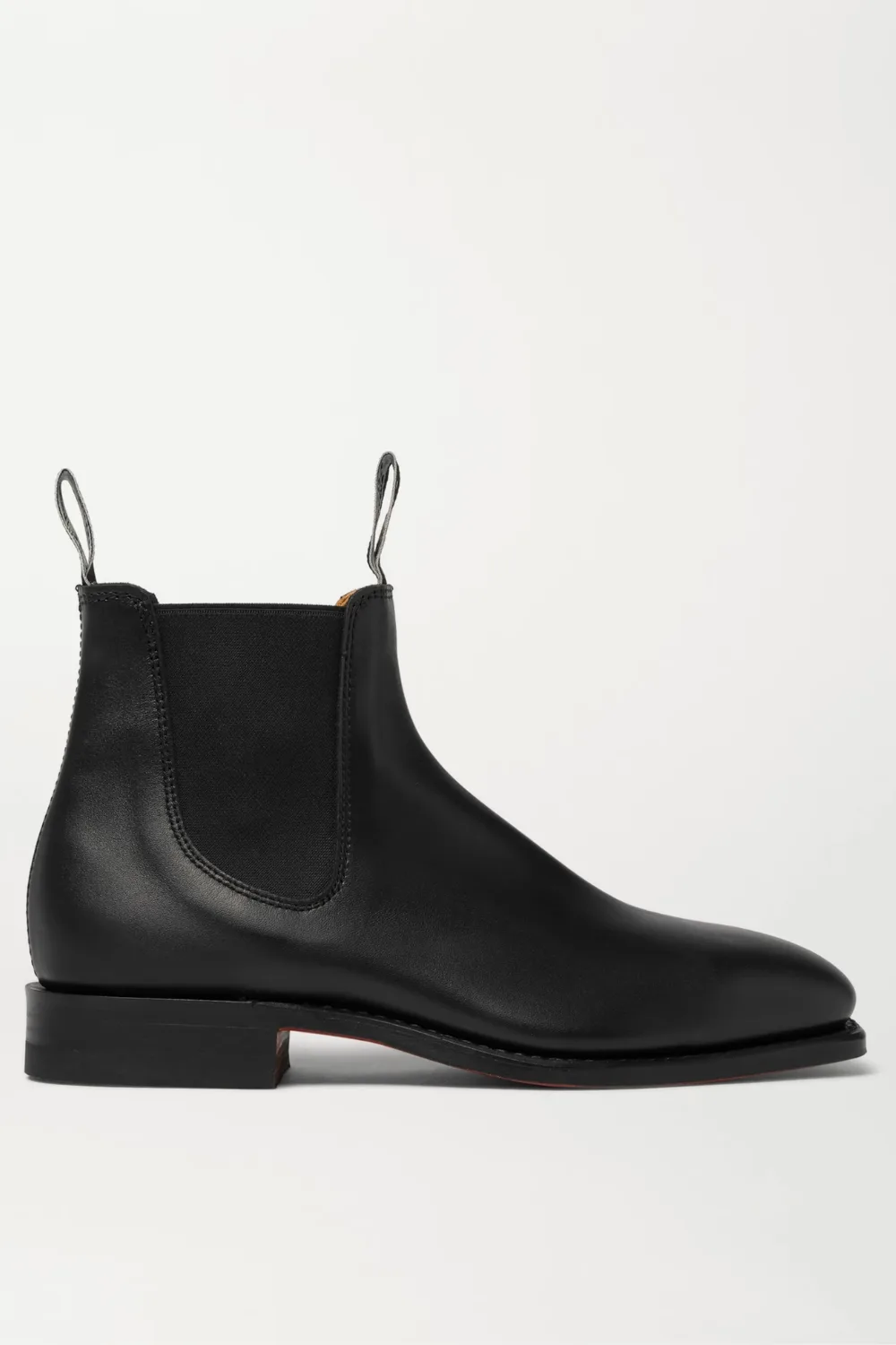 R.M.WILLIAMS Heritage Craftsman Leather Chelsea Boots in Black