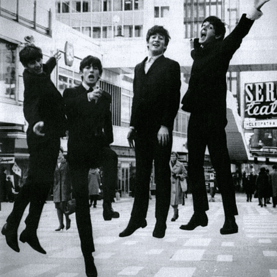 The Beatles in 1963, wearing Chelsea boots (Wikipedia image)