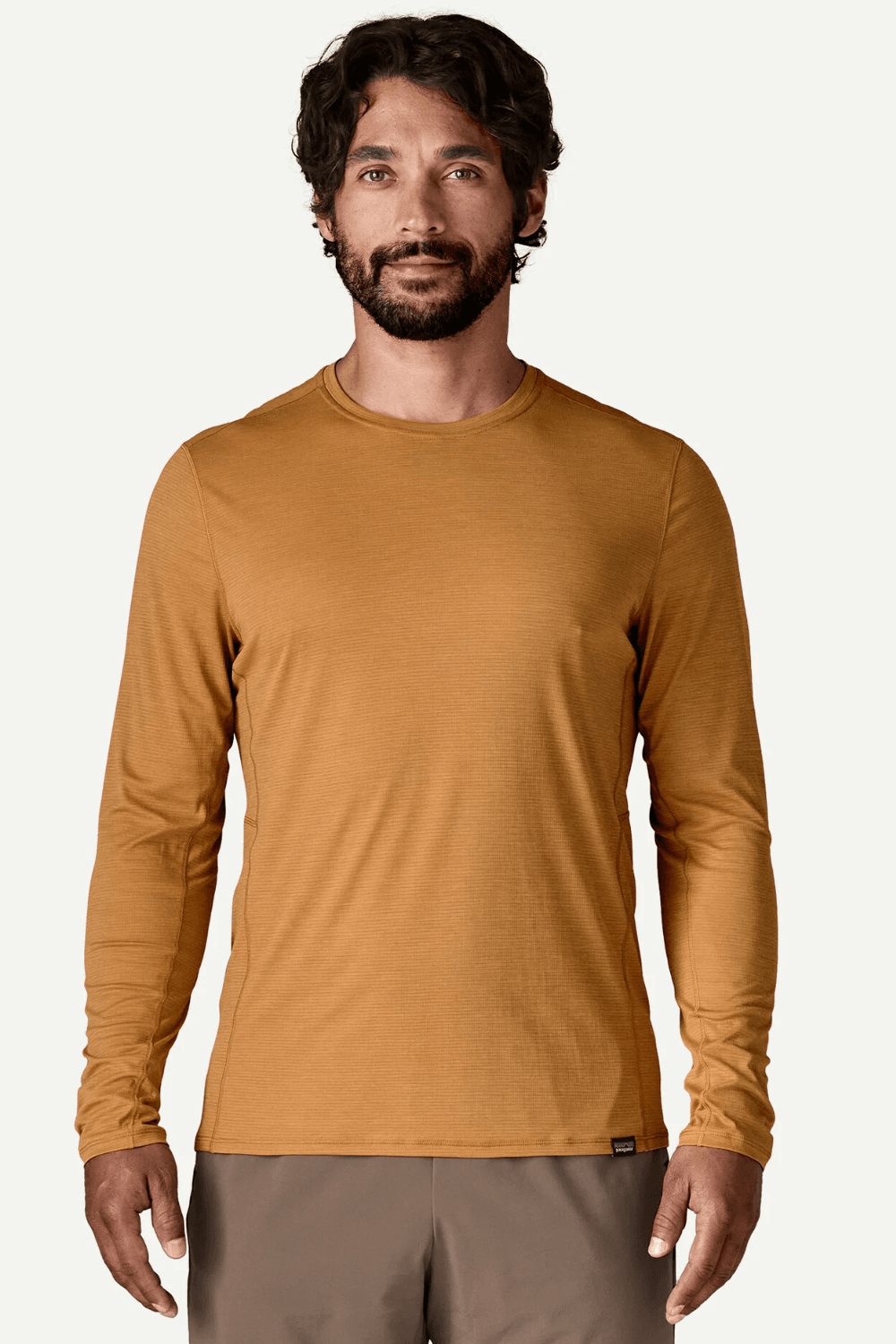Patagonia Men's Long-Sleeved Capilene® Cool Lightweight Shirt in orange