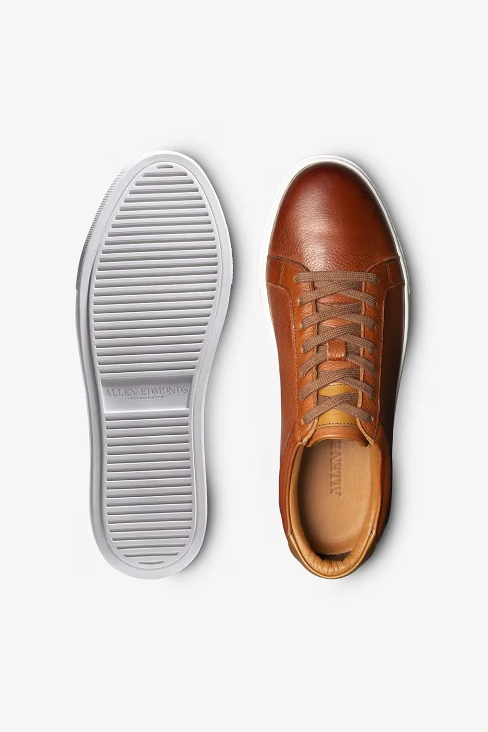 Allen Edmonds Courtside Lace-up Sneaker in Brown