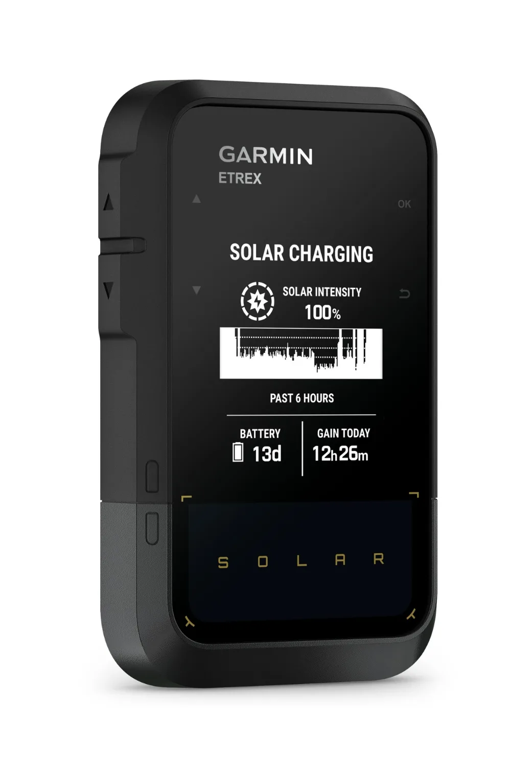 Garmin eTrex Solar Handheld GPS in Black