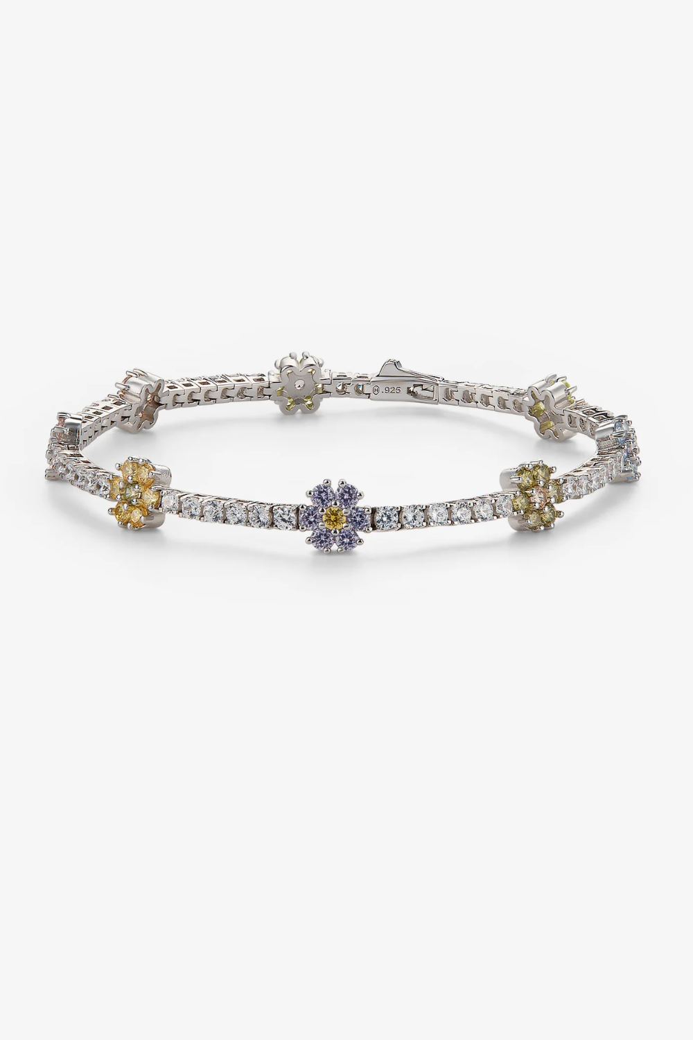 Hatton Labs Multicolour Bloom Tennis Bracelet