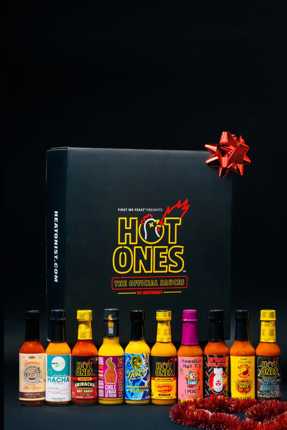 Hot Ones Hot Sauce 10 Pack Gift Set