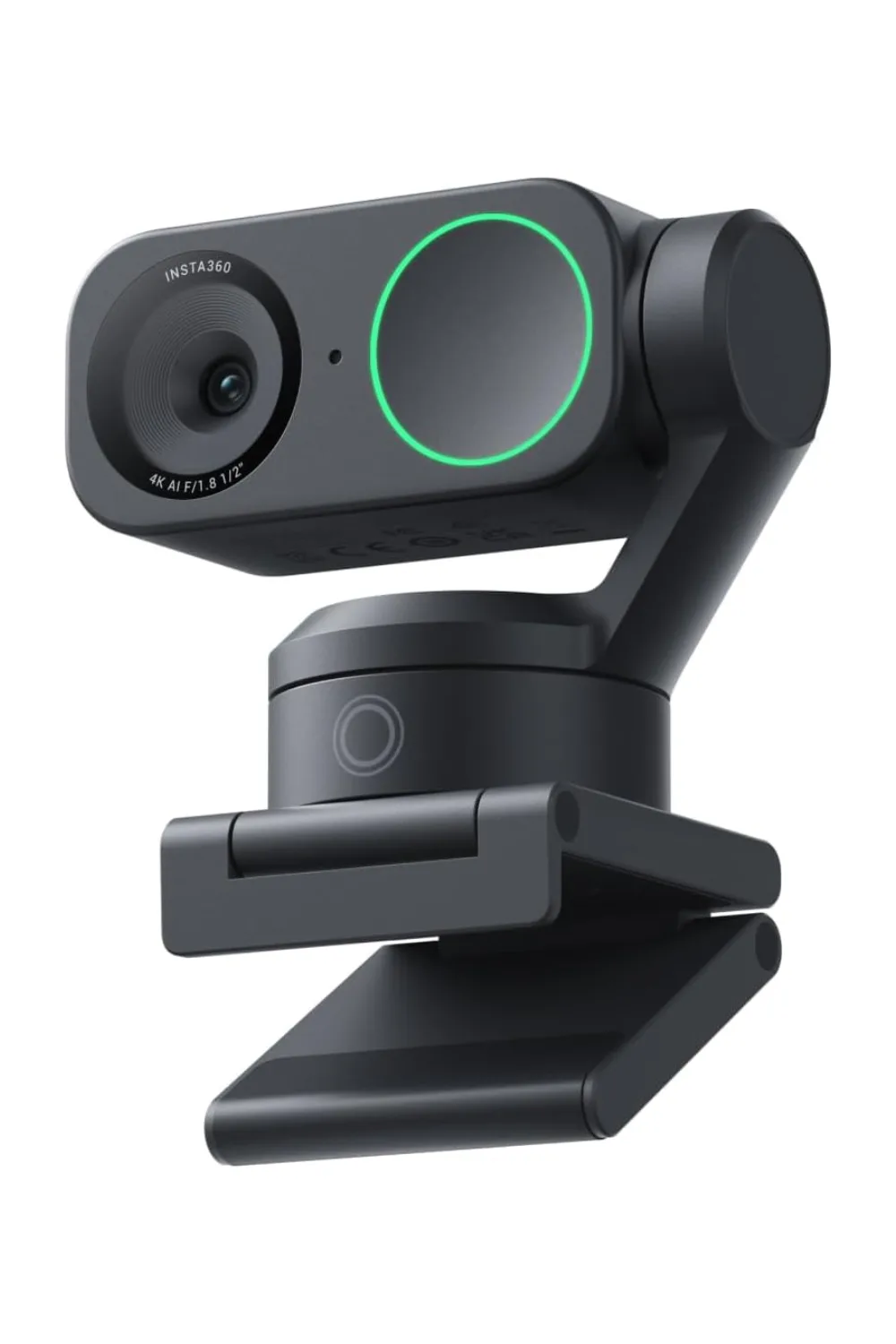 Insta360 Link 2 4K AI-Powered Webcam in Black