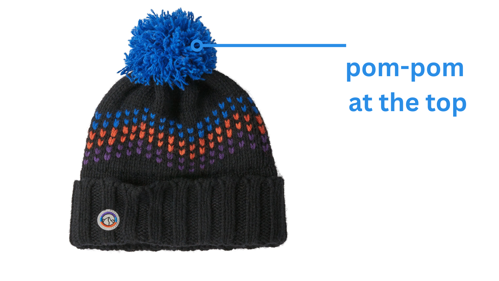 Patagonia Snowbelle Beanie in Black