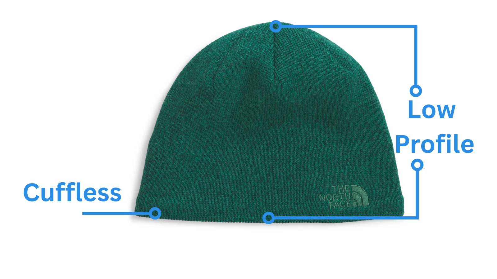 The North Face Jim Beanie in Green