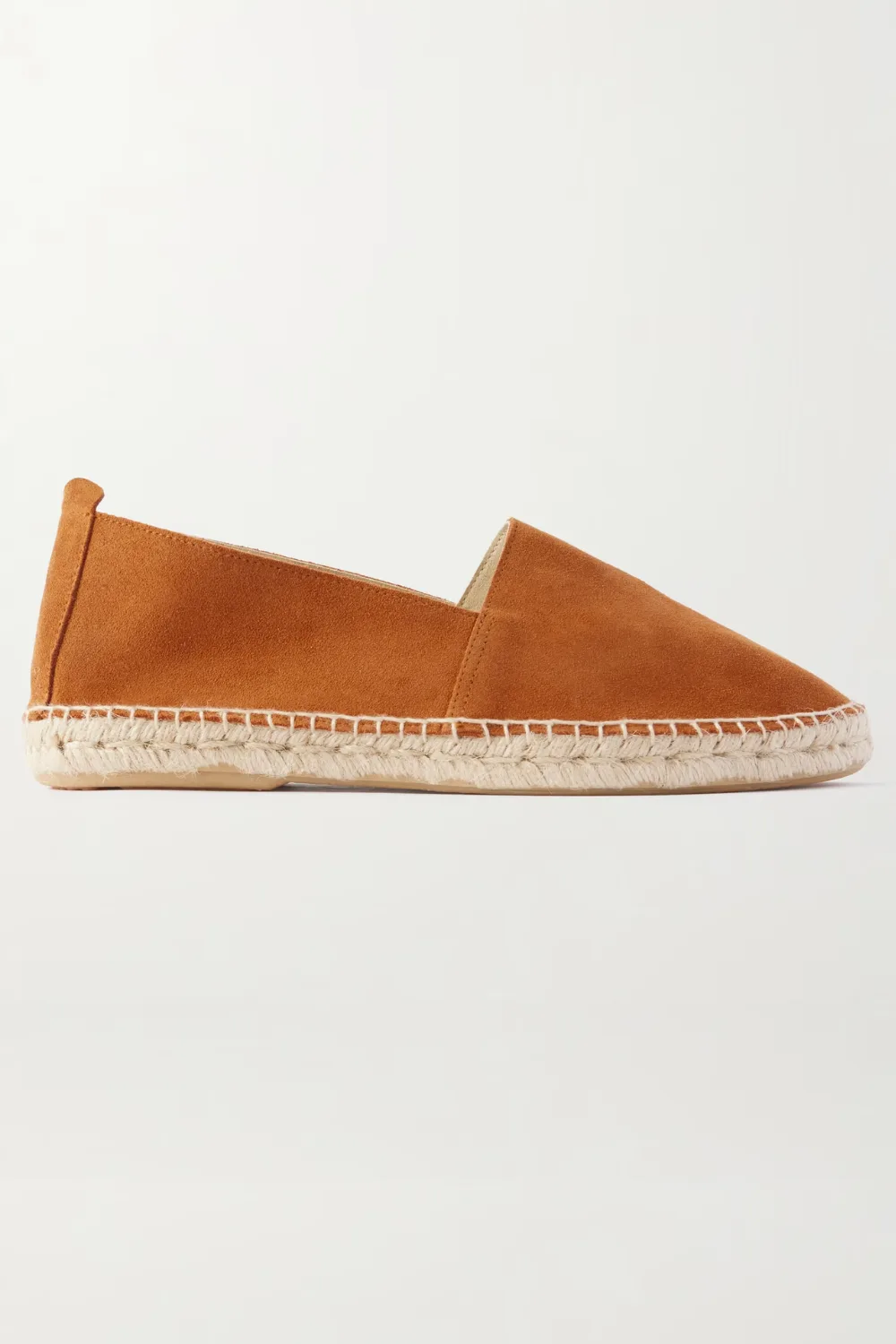 ANDERSON & SHEPPARD Suede Espadrilles in Brown