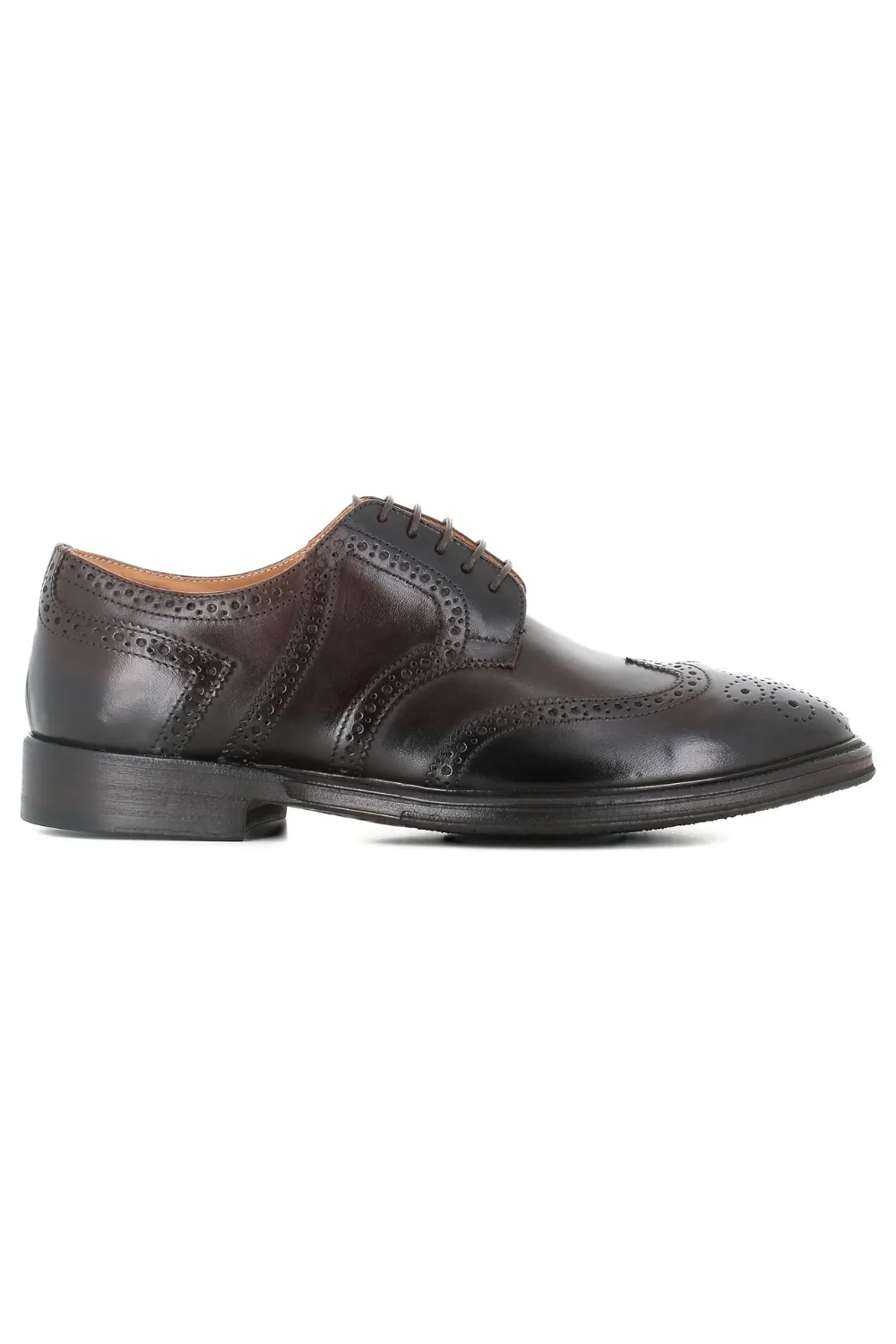 Alberto Fasciani Ivan Dovetail 91017 brogue Derby shoes in Chesnut