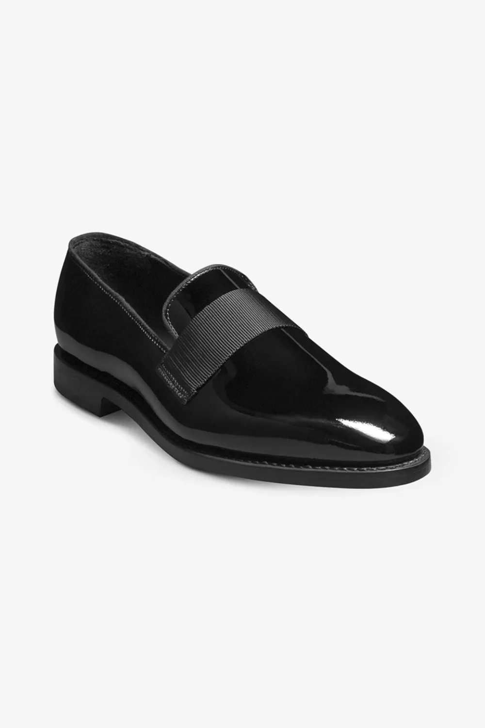 Allen Edmonds James Patent Leather Loafers in Black