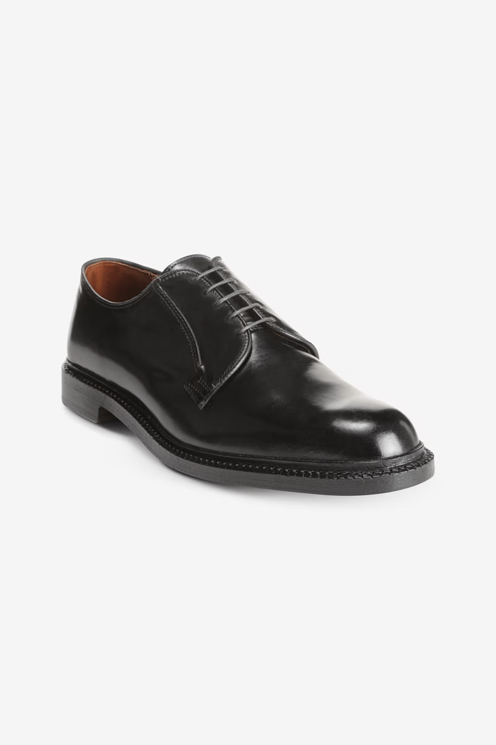Allen Edmonds Leeds Shell Cordovan Derby in Black