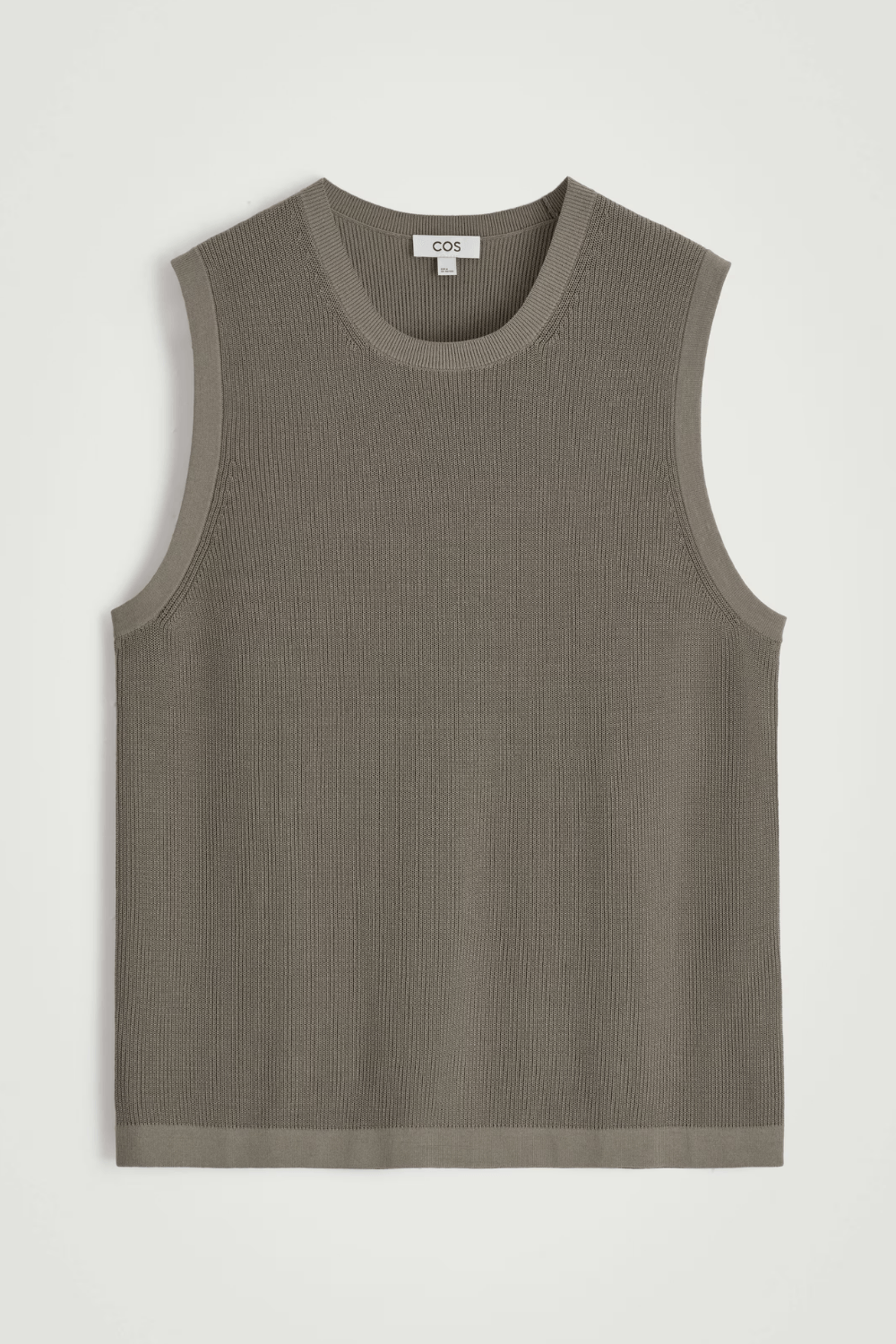 COS FLUID KNITTED TANK in Mole