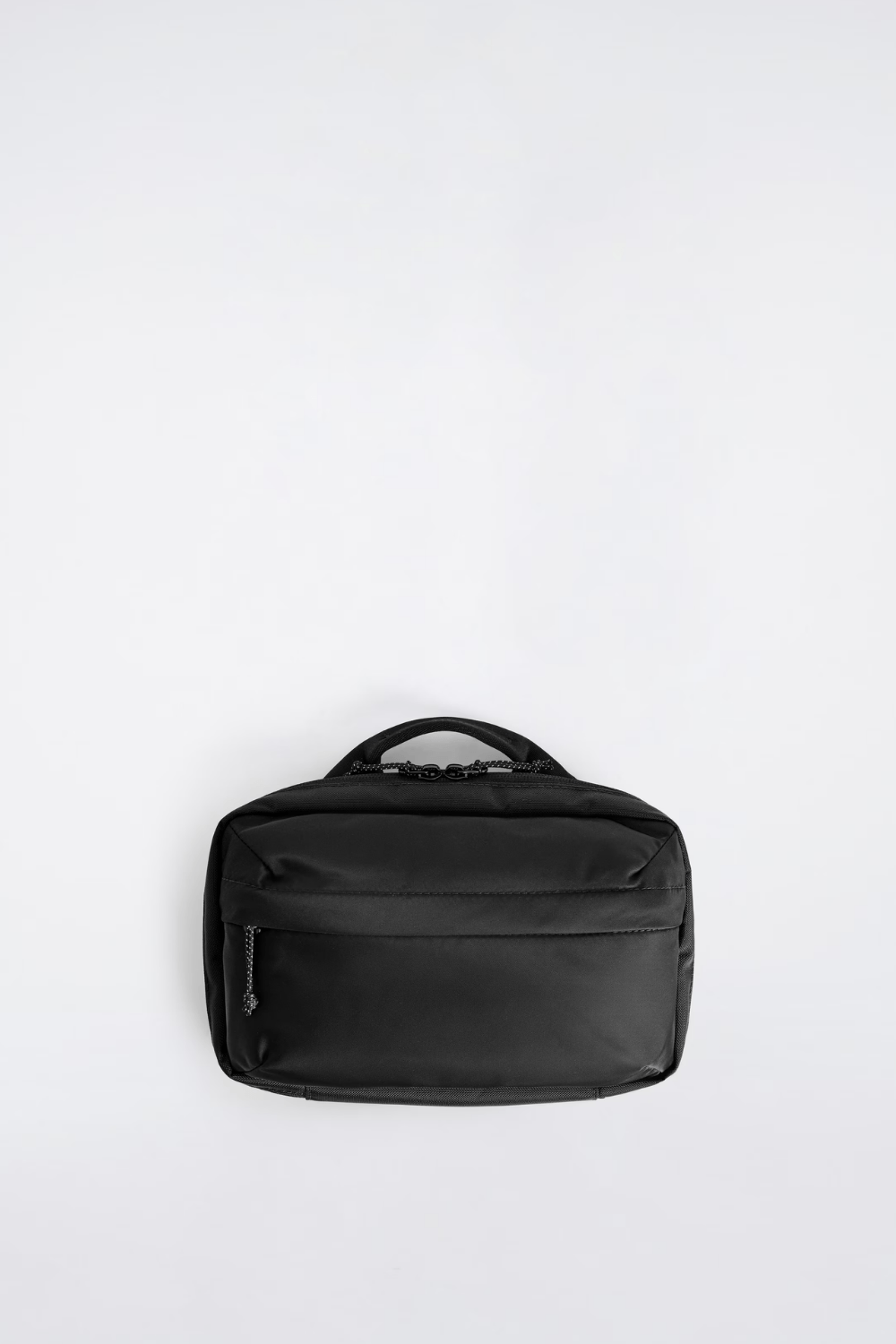 COS Nylon TRAVEL WASH BAG in Black