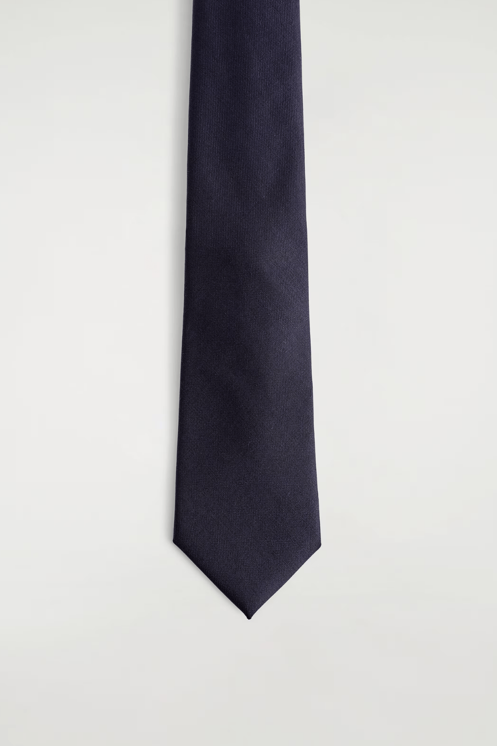 COS WOOL TIE in Navy