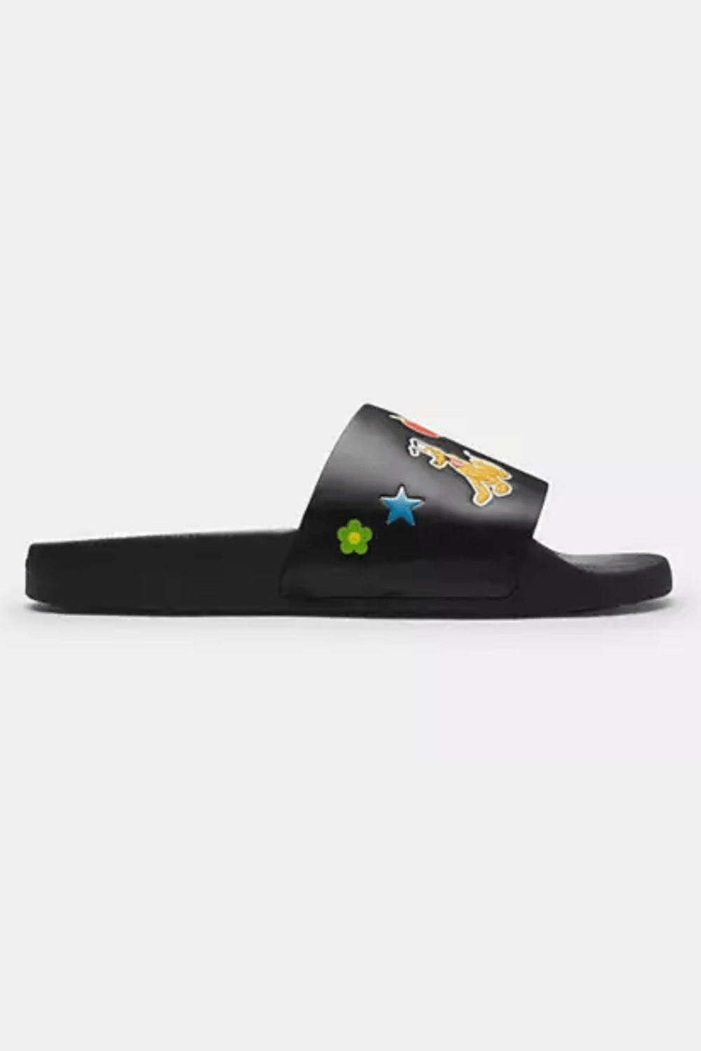 Disney X Coach Slide With Sticker Print
