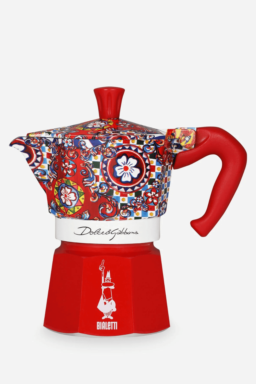 Dolce & Gabbana x Bialetti Moka Pot in Red