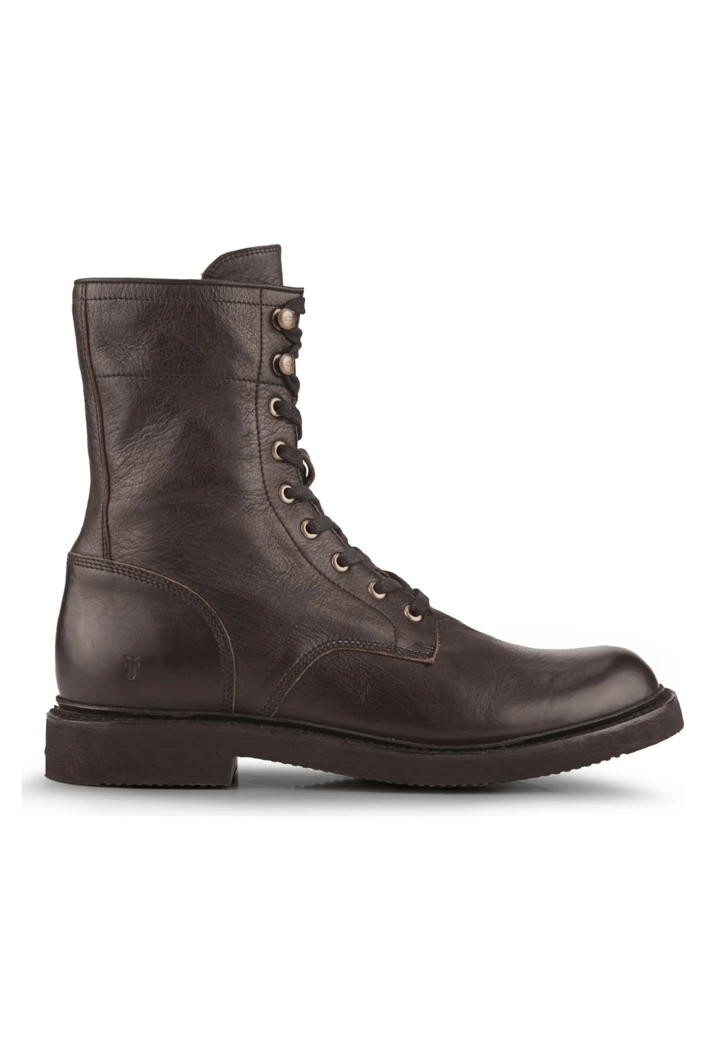 Frye Dean Combat Boot in Chocolate
