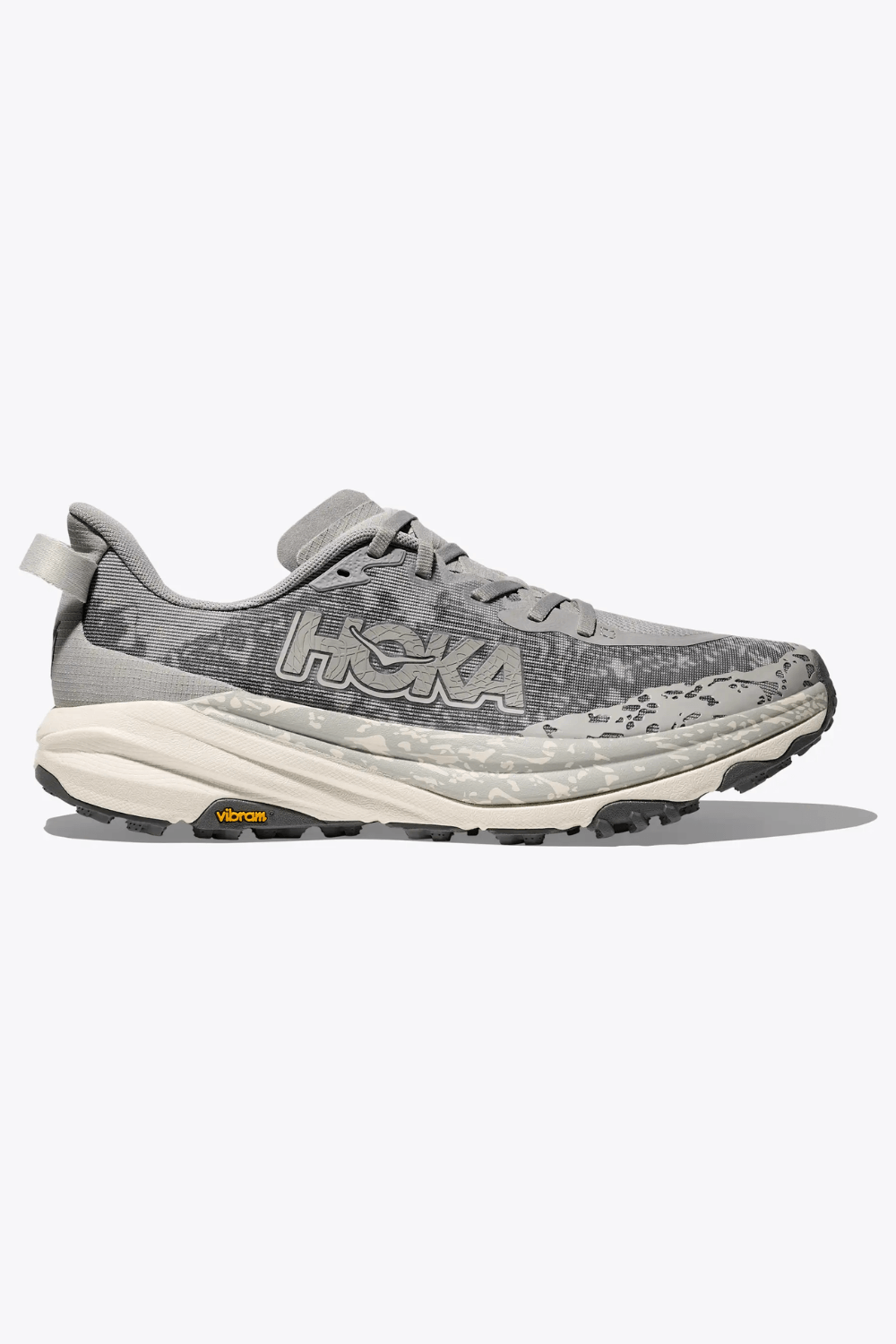 Hoka Men's Speedgoat 6 Trail Running Shoe in Gray
