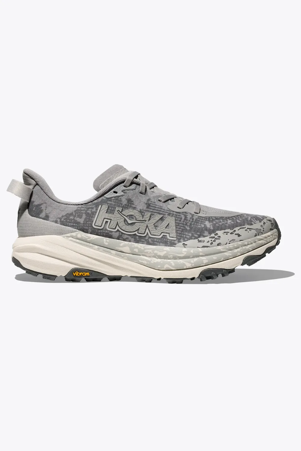 Hoka Men's Speedgoat 6 Trail Running Shoe in Gray