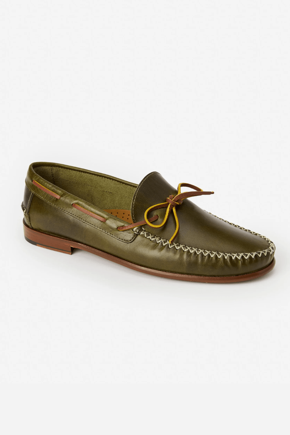 J.McLaughlin Men's Camden Leather Mocassins in Green