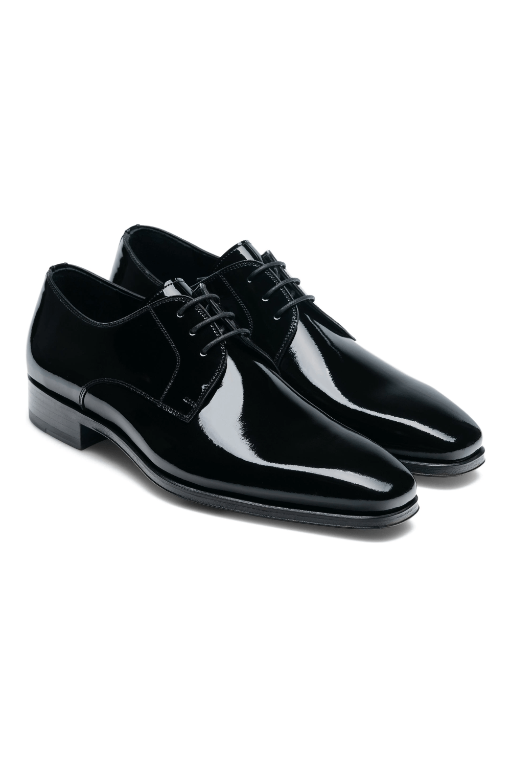 Magnanni Dante Patent Leather Derby in Black