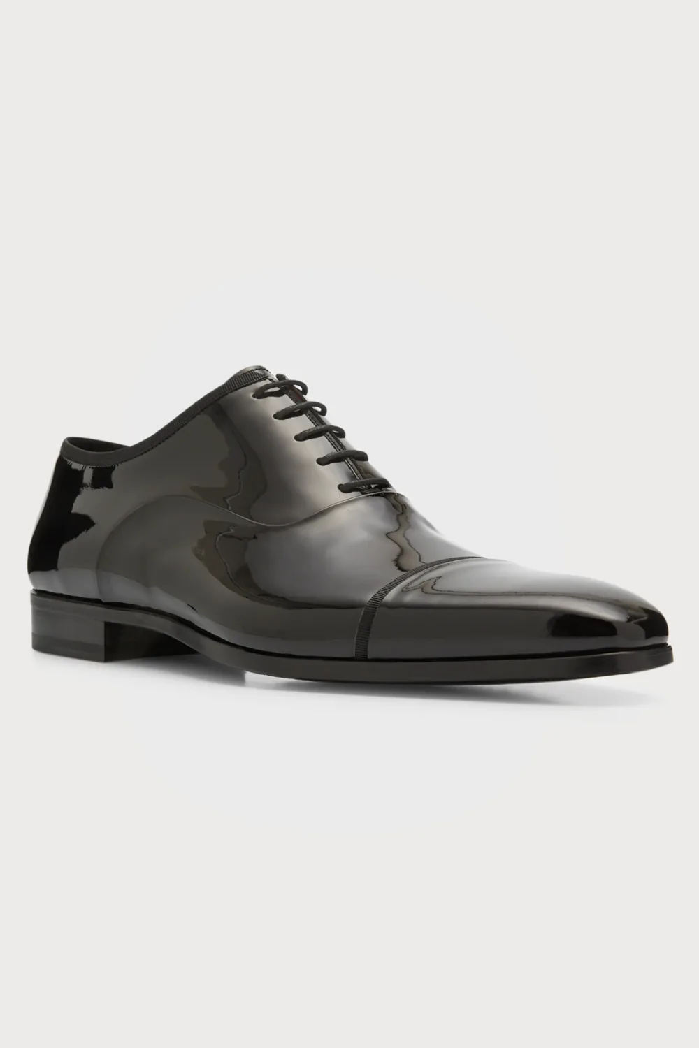 Magnanni Men's Jadiel Patent Cap-Toe Oxfords in BlackMagnanni Men's Jadiel Patent Cap-Toe Oxfords in Black