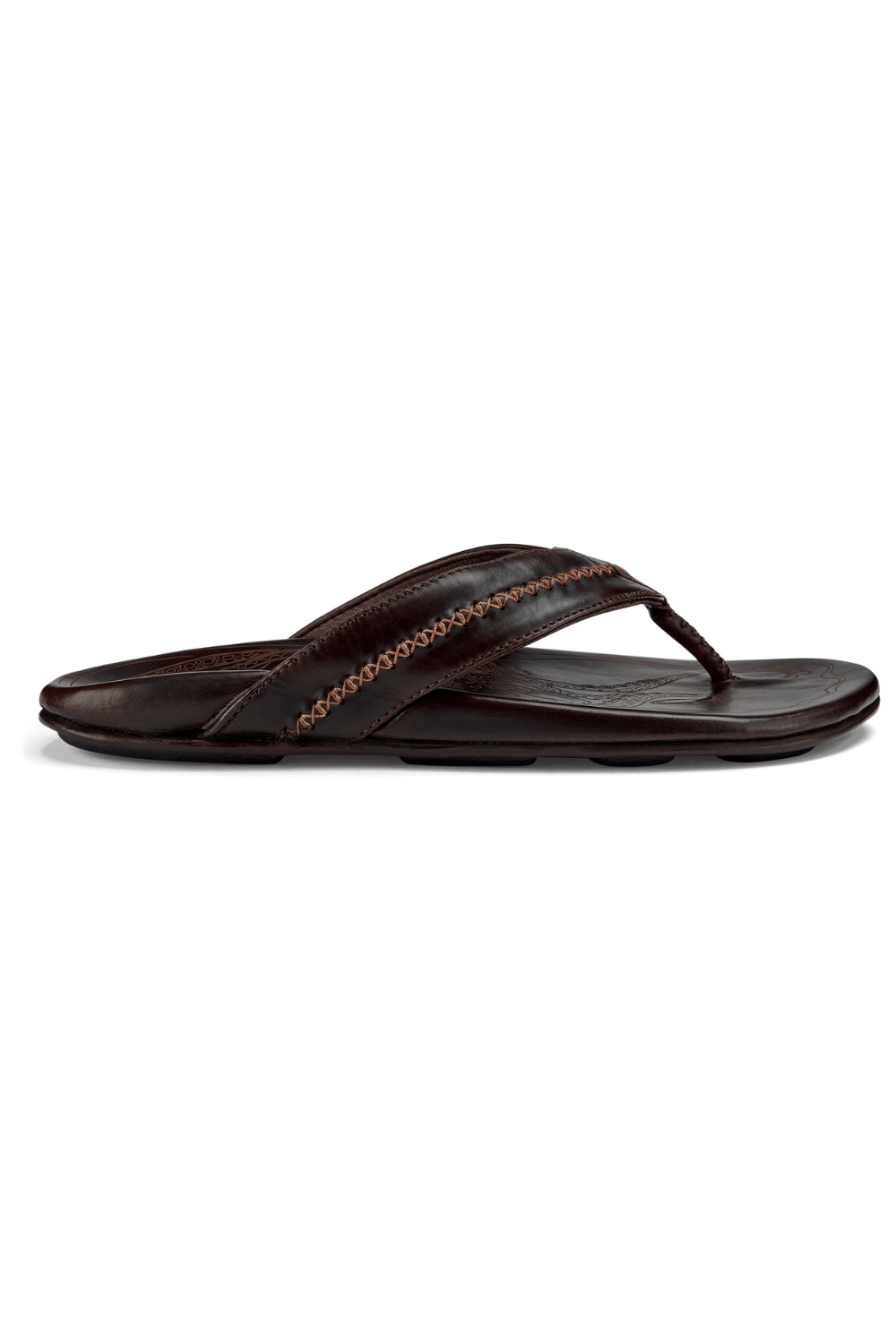 OluKai Mea Ola Flip-Flops - Men's in Black