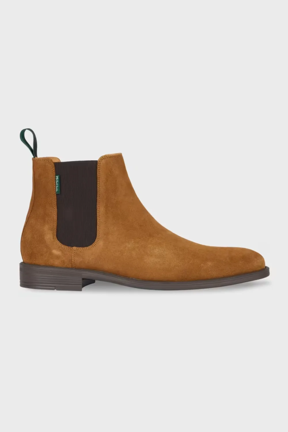 Paul Smith Tan Cedric Suede Chelsea boots